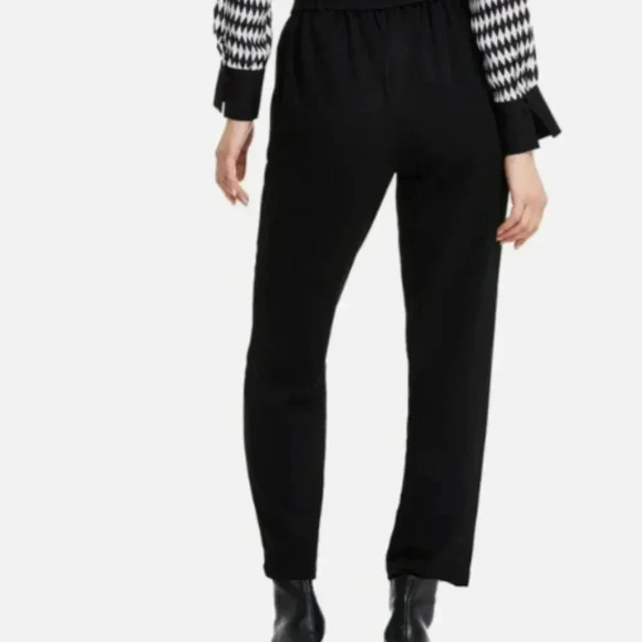 Bar III Woman's Belted Buttons Paper bag Pants Med NWOT - Picture 2 of 4